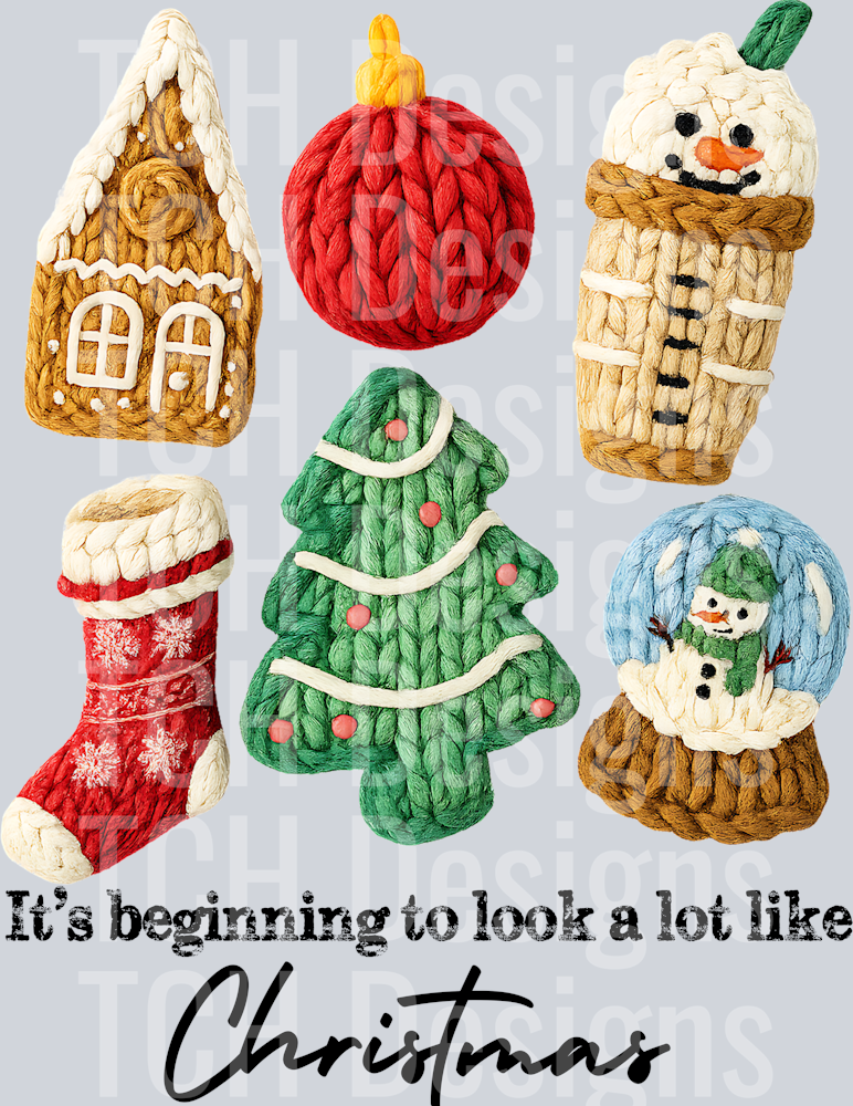 IT'S BEGINNING TO LOOK ALOT LIKE CHRISTMAS