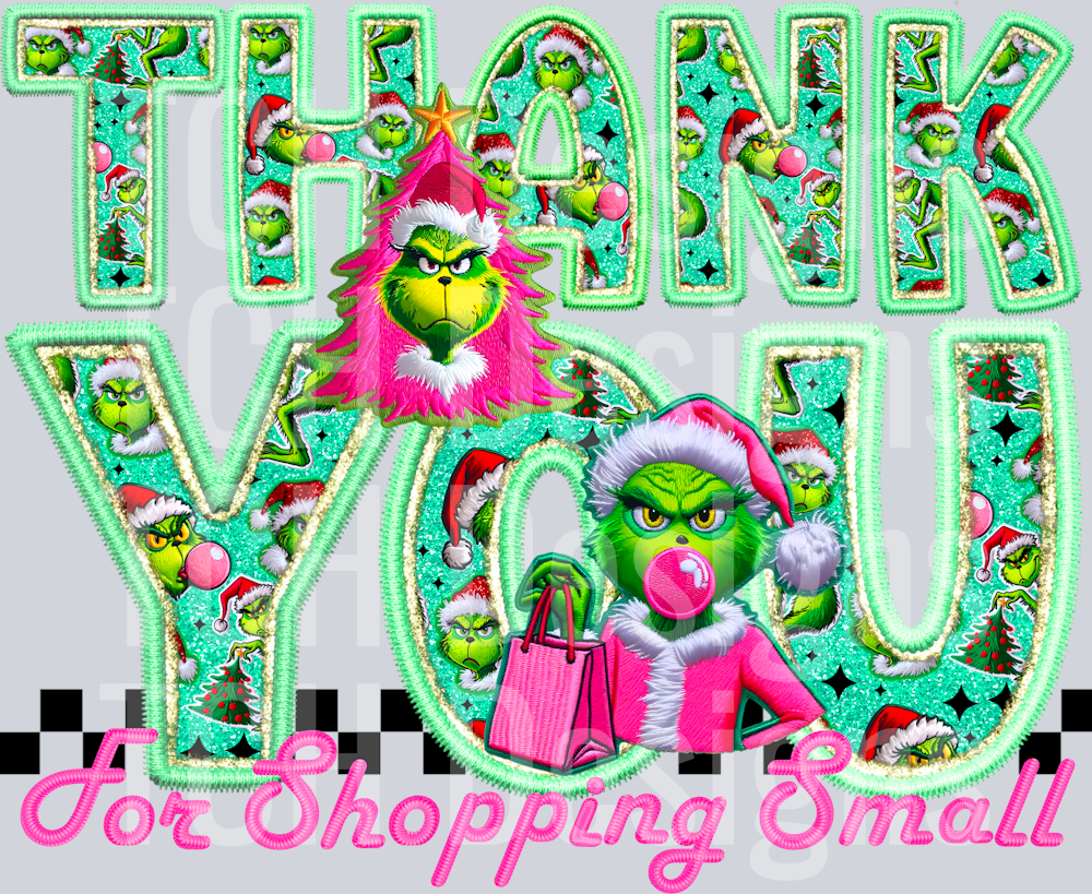 Thank you for shopping small