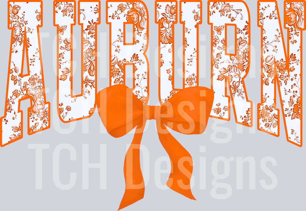 auburn-varsitycurve-orangefloral-orangebow