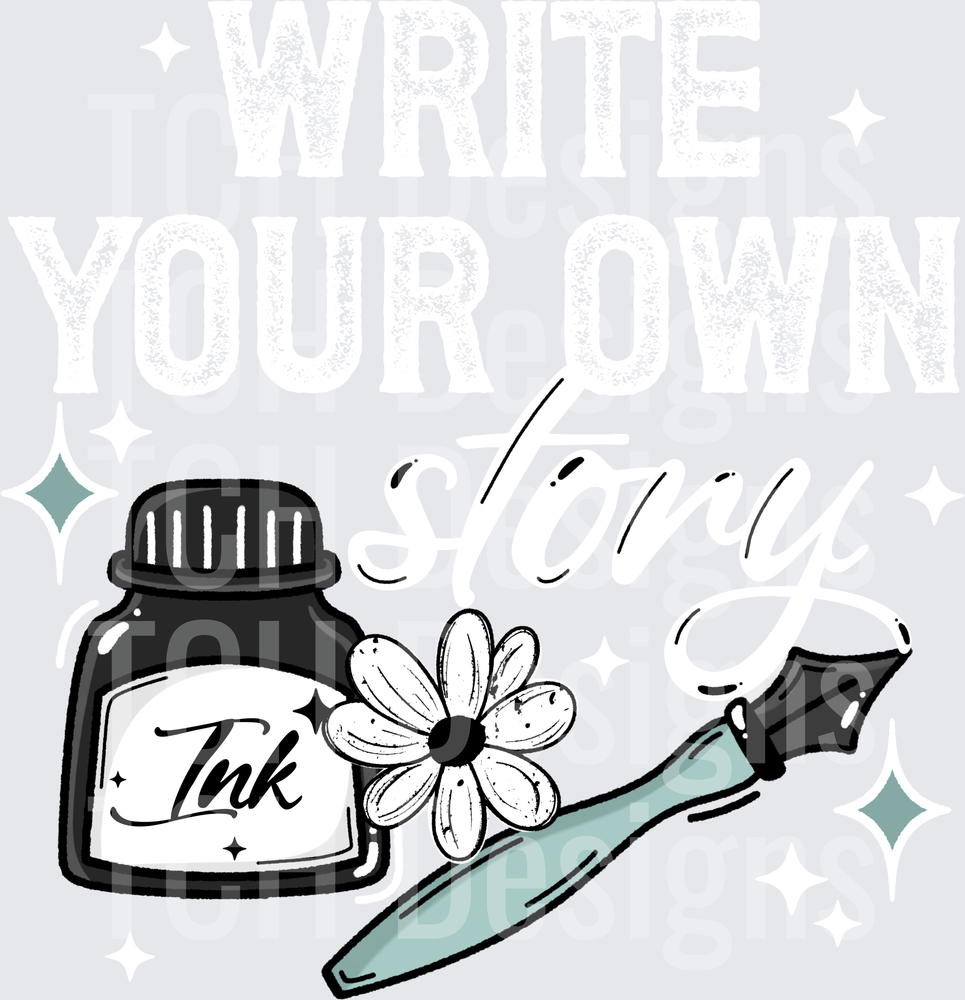 write your own story white
