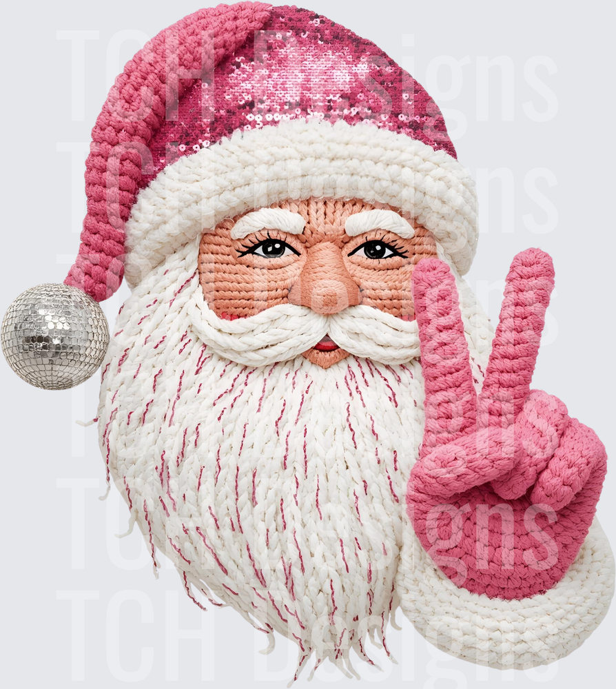 SANTA PEACE PINK