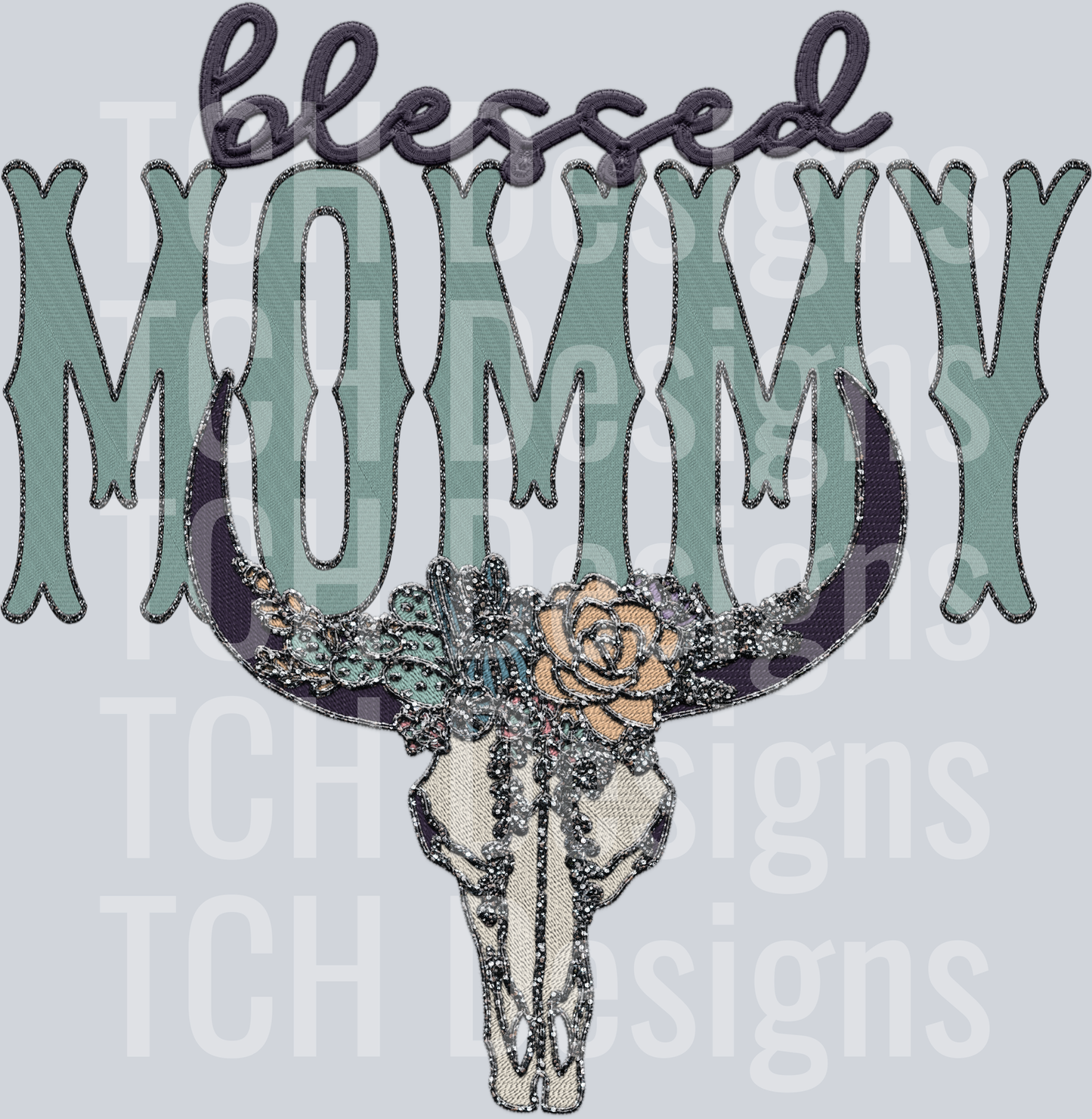 blessed blingy bull MOMMY HWDS