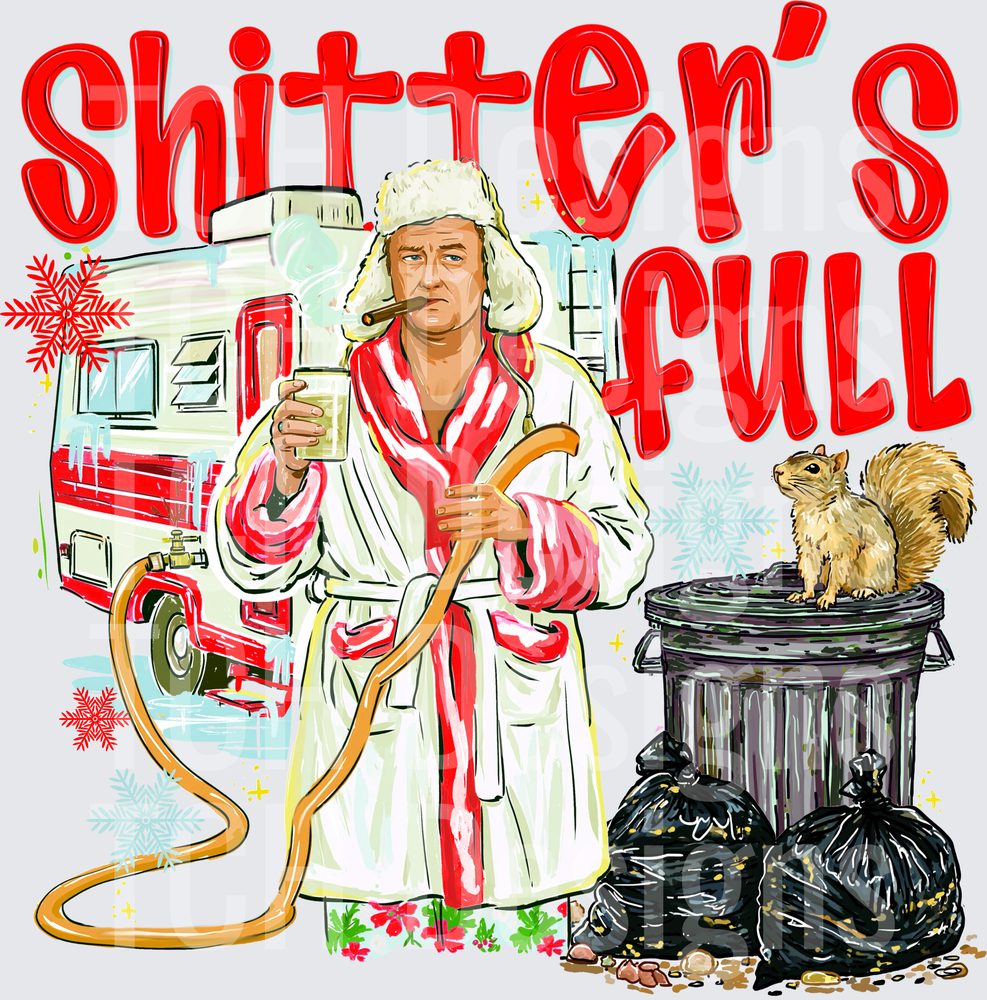 Shitters full red