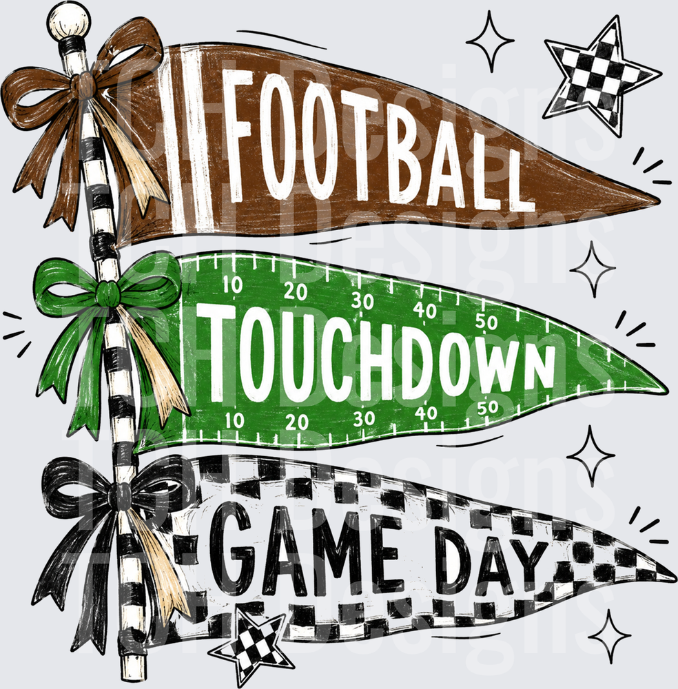Football Flag Game Day