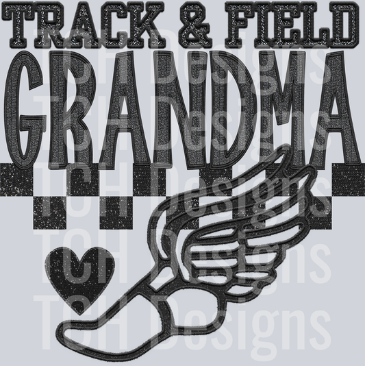 track and field GRANDMA HWDS
