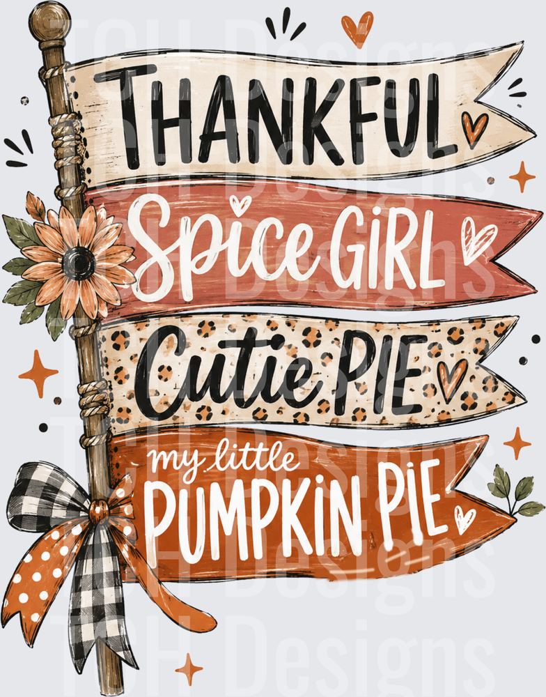 Thankful Spice Girl Cutie Pie