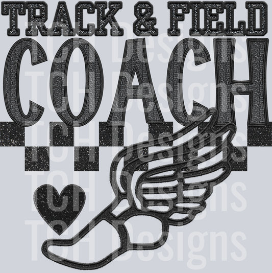 track and field COACH HWDS