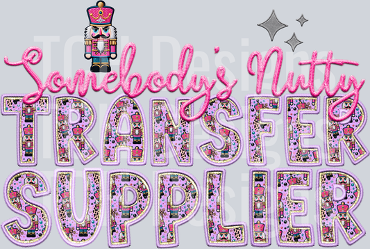 somebodys nutty TRANSFER SUPPLIER