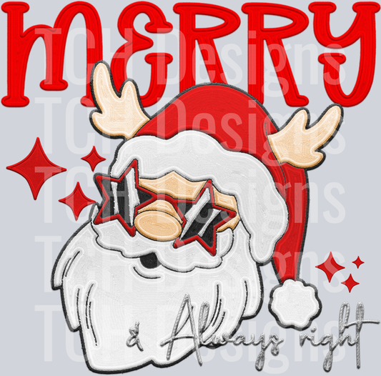 merry and always right red1