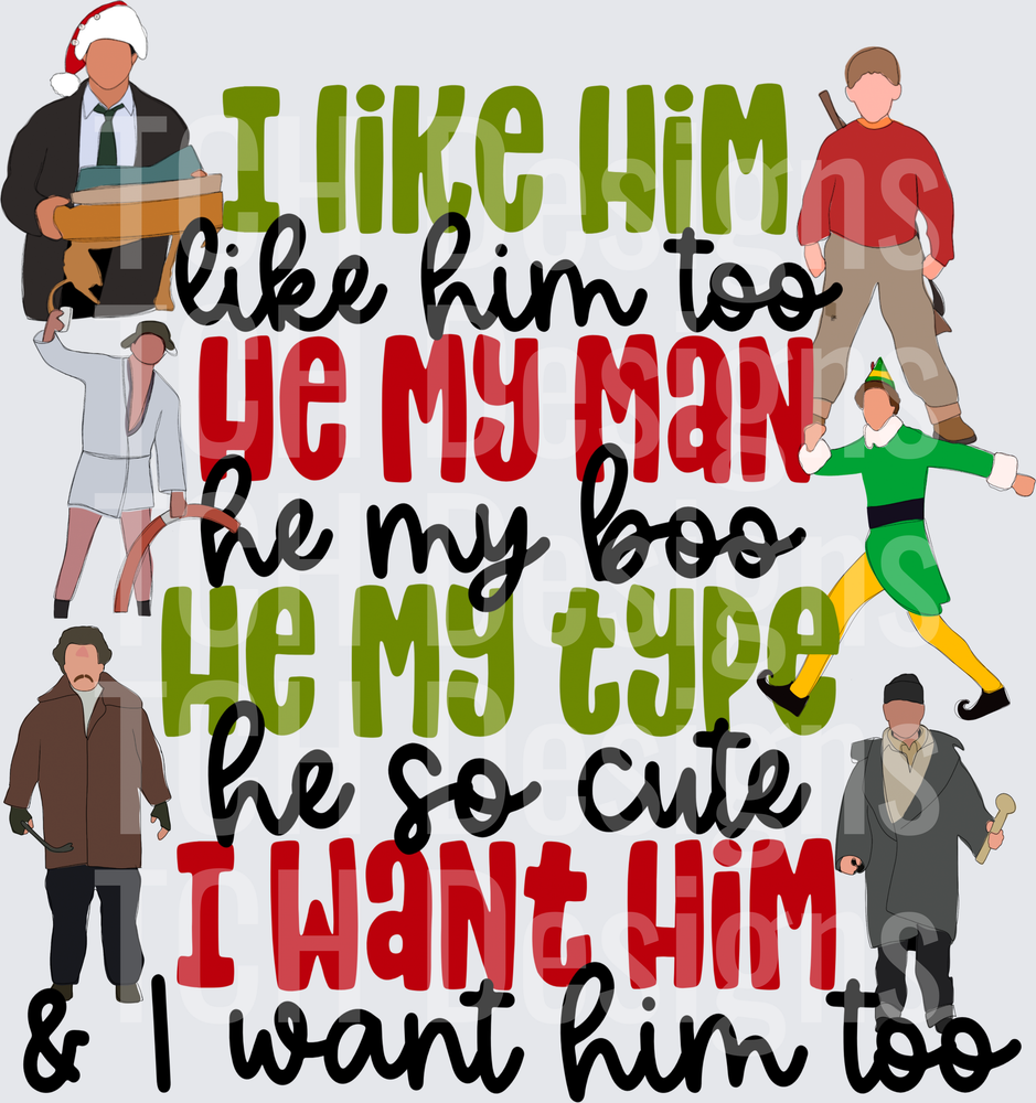 I LIKE HIM CHRISTMAS