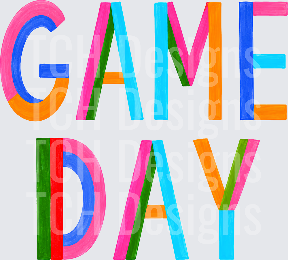 GAME DAY COLORBLOCK