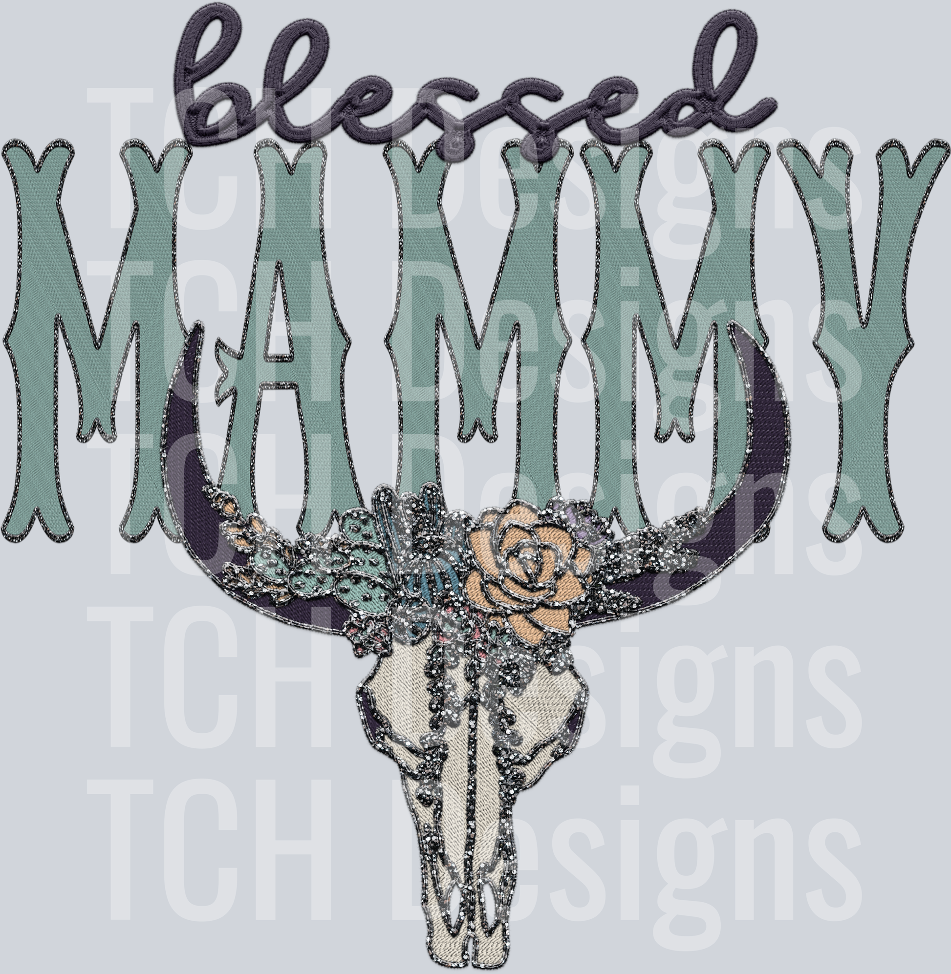 blessed blingy bull MAMMY HWDS