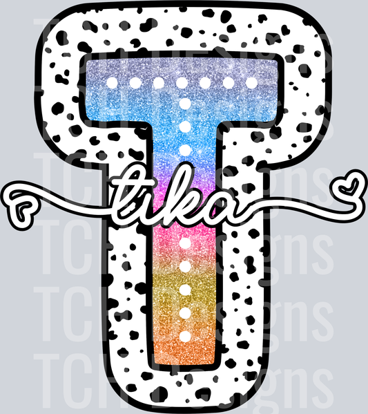 TIKA-TIE DYE DOTTIE NAMES