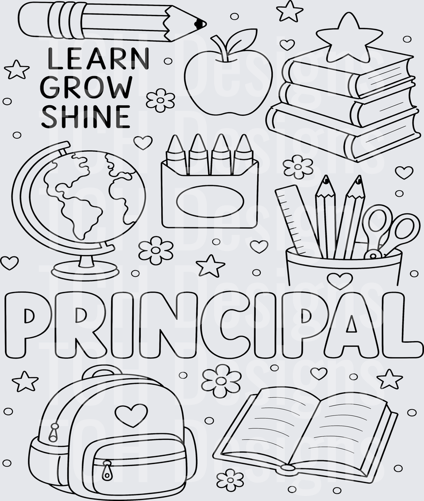 principal line art