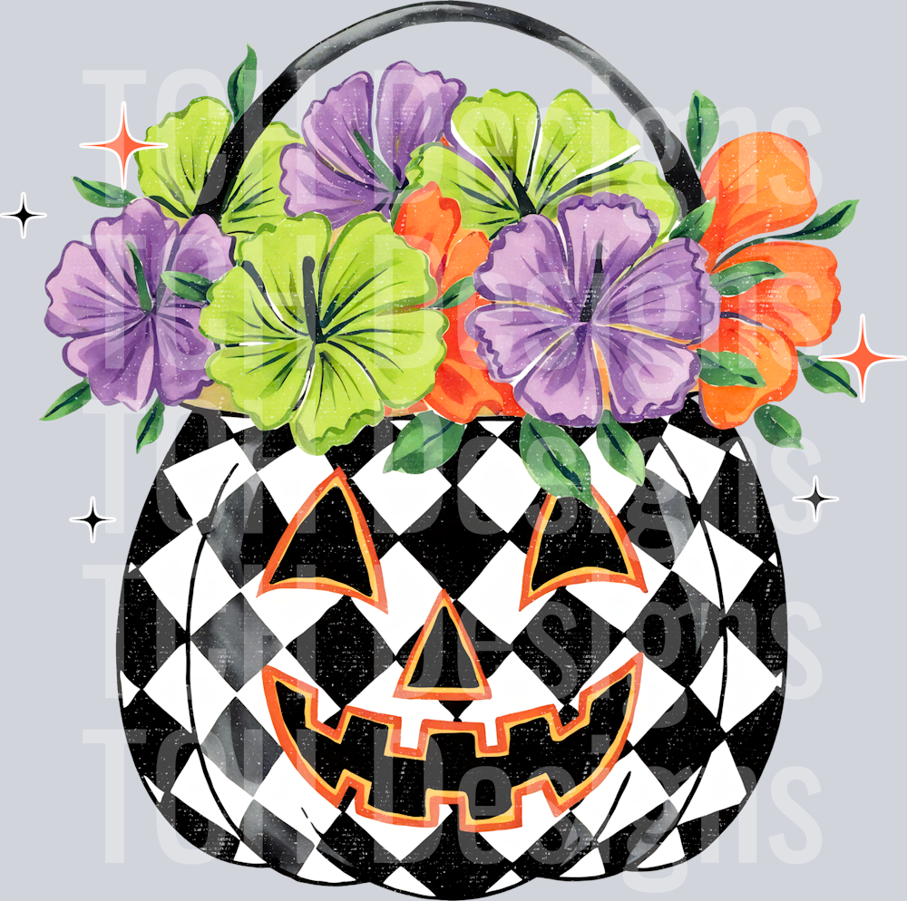 FloralPumpkinBucket