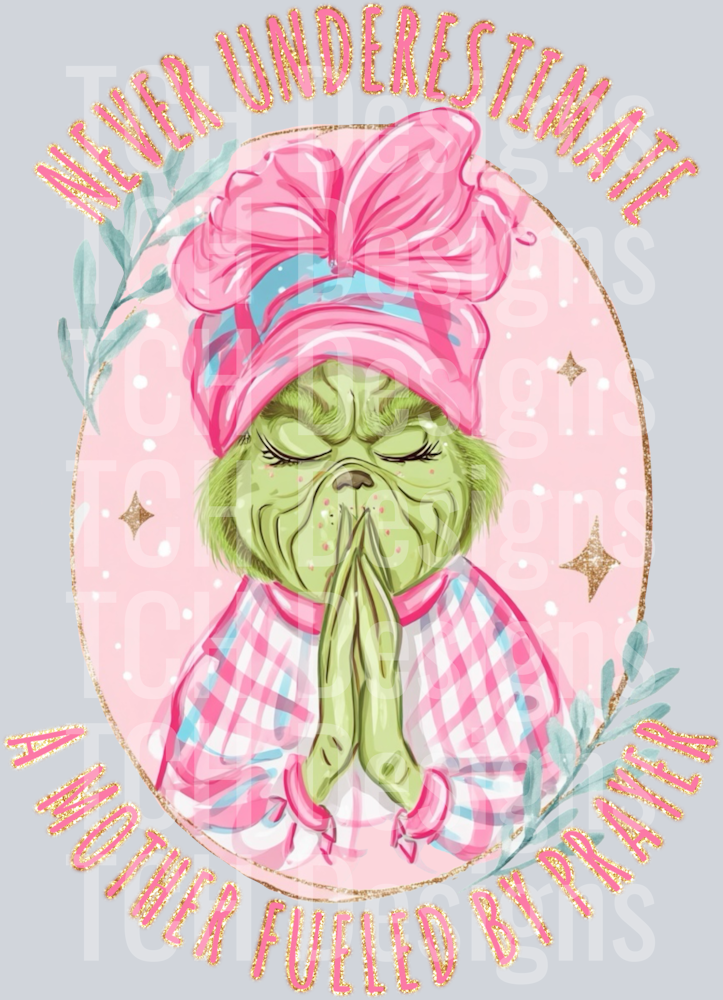 Praying grinch