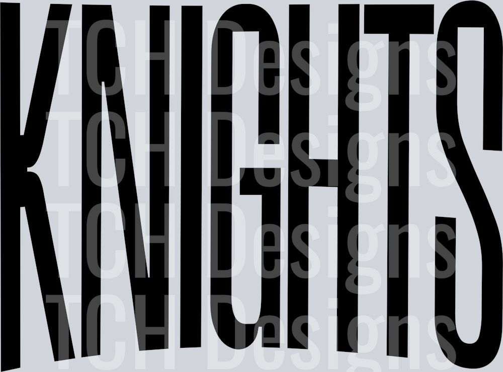 KNIGHTS OVERSIZED BLACK