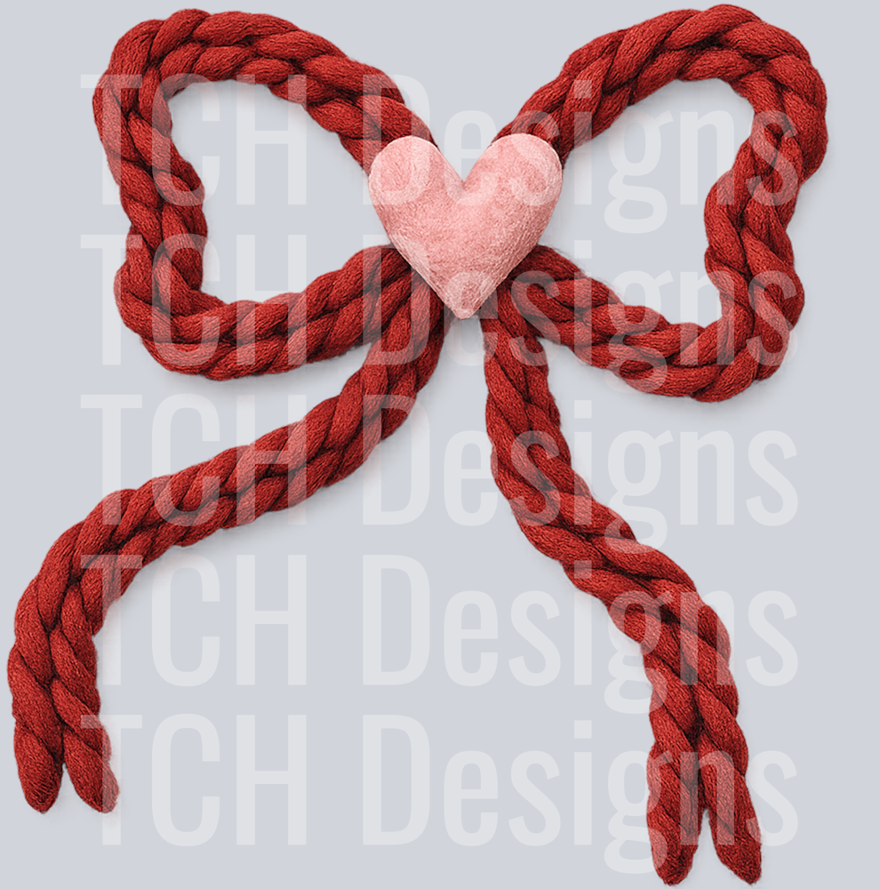VALENTINES BOW YARN