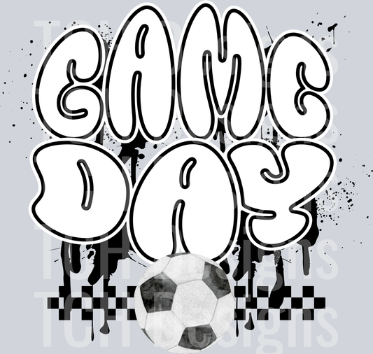 GAME DAY SOCCER SPLATTER