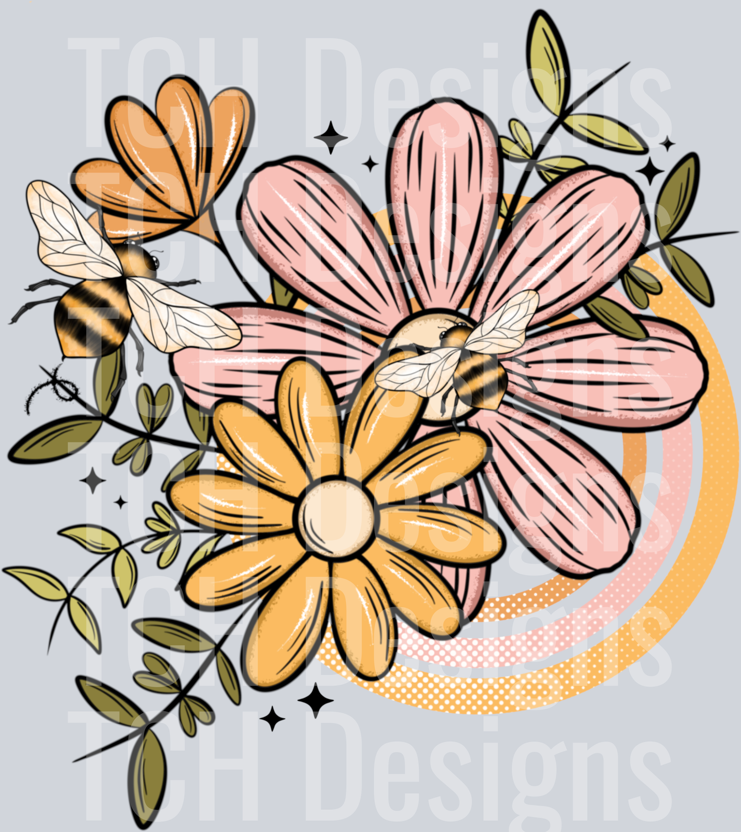 Floral Bee