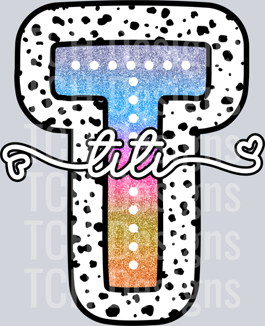 TITI-TIE DYE DOTTIE NAMES