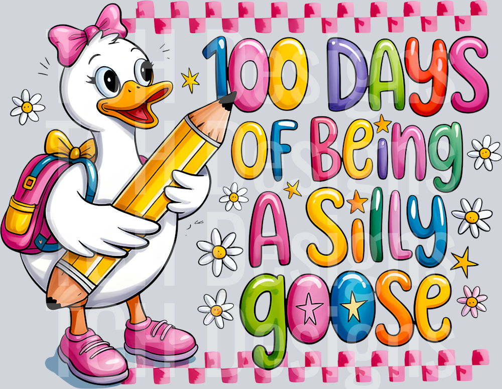 8.100 Days of School Goose
