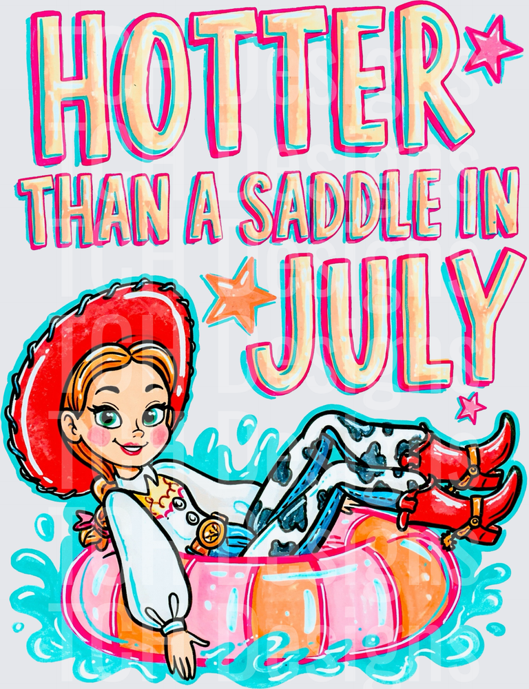 Hotter than a saddle Jessie