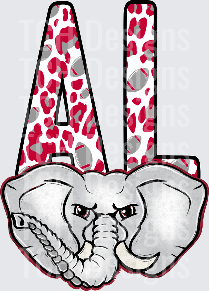Alabama Leopard Front
