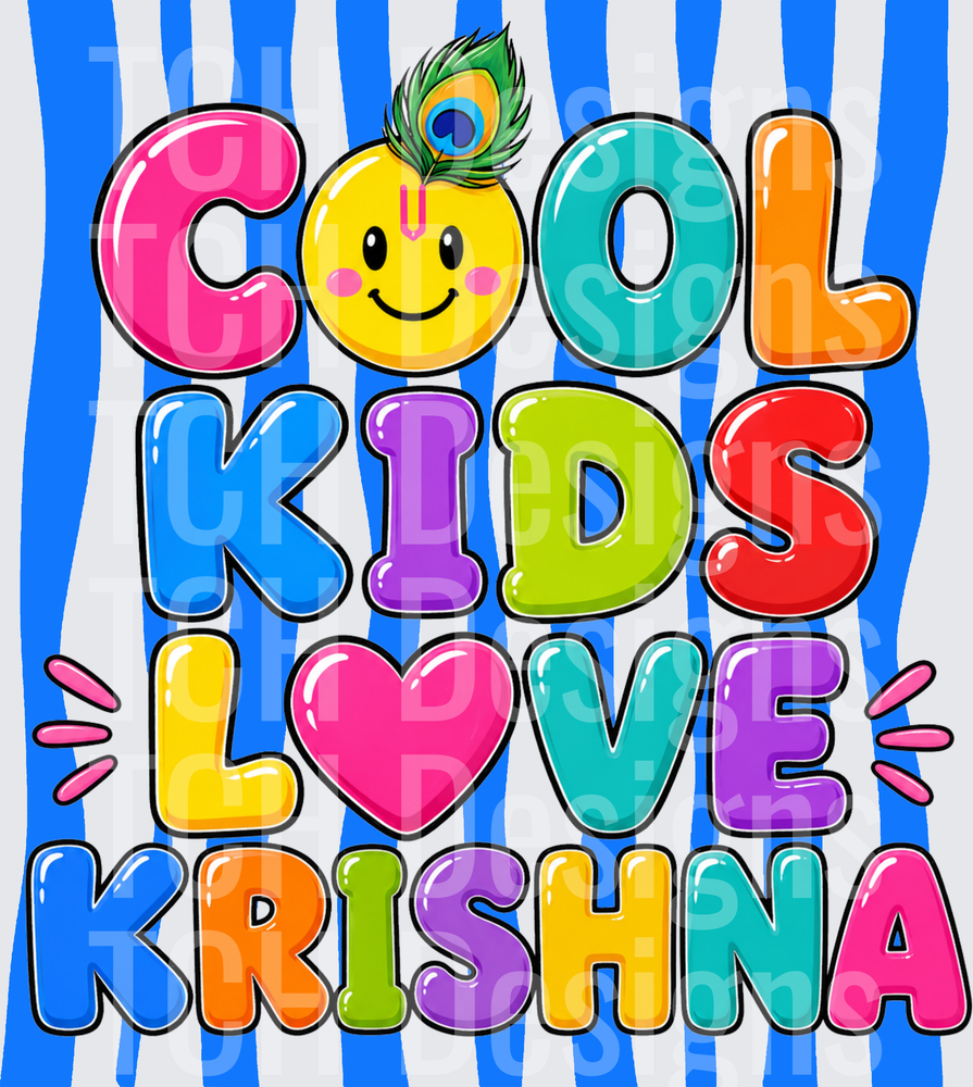 COOL KIDS LOVE KRISHNA WAVY