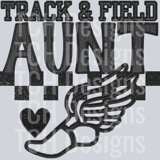 track and field AUNT HWDS