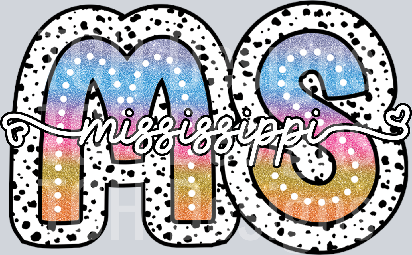 MISSISSIPPI-TIEDYE DOTTIE STATE