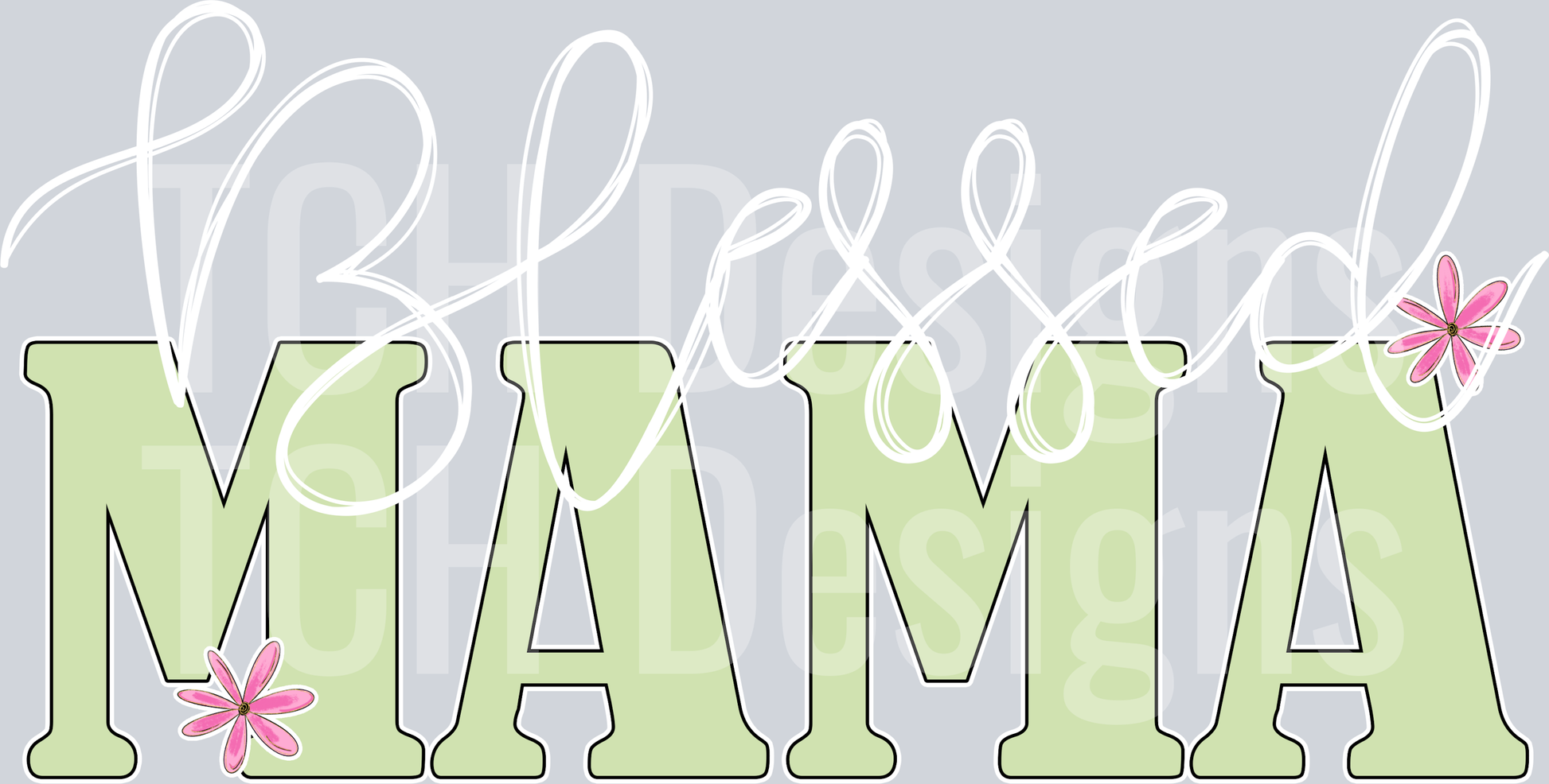 Blessed Mama - White