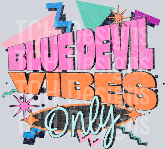 Retro - BLUE DEVIL vibes only