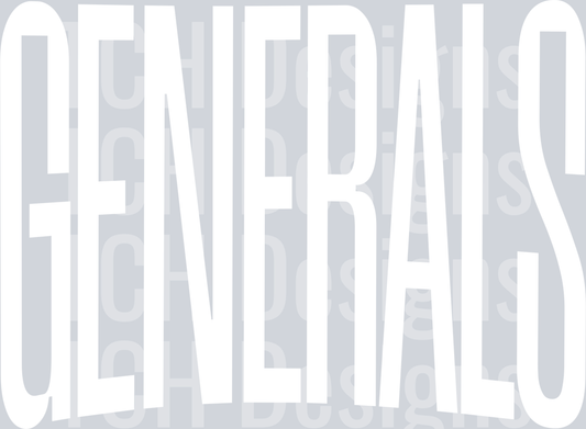 GENERALS OVERSIZED WHITE