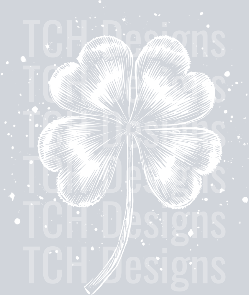 CLOVER SPLATTER WHITE