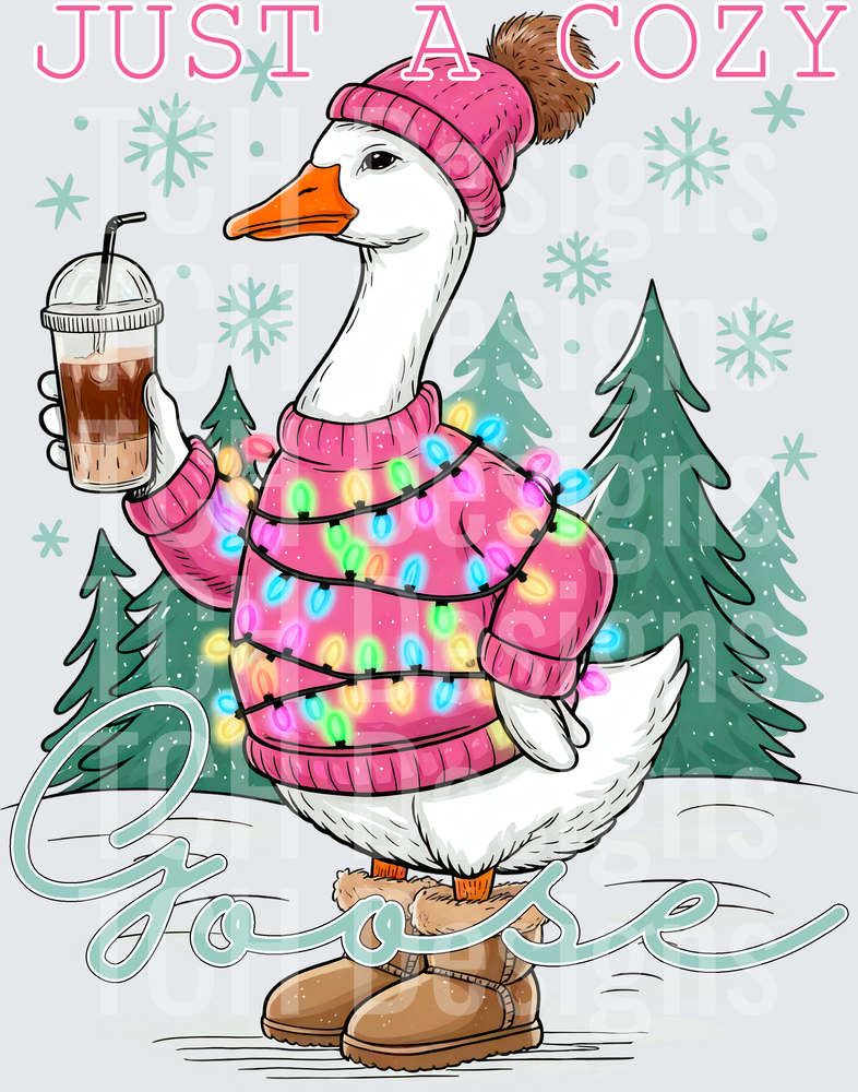 Just A Cozy Goose Lights