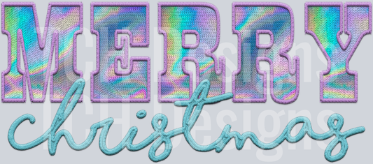 merry christmas holo