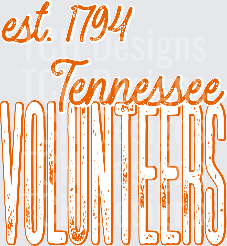 Tennessee Vols WHITE