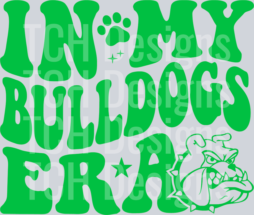in my bullldog era green