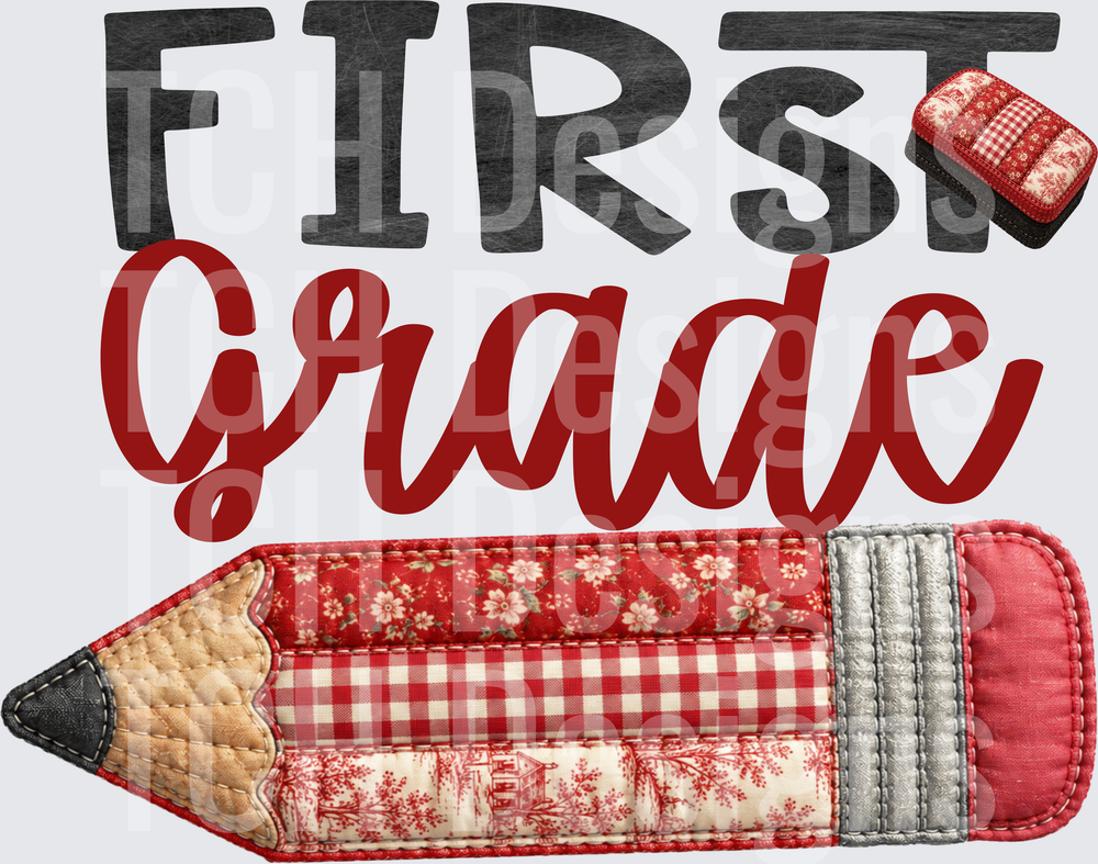 first grade red