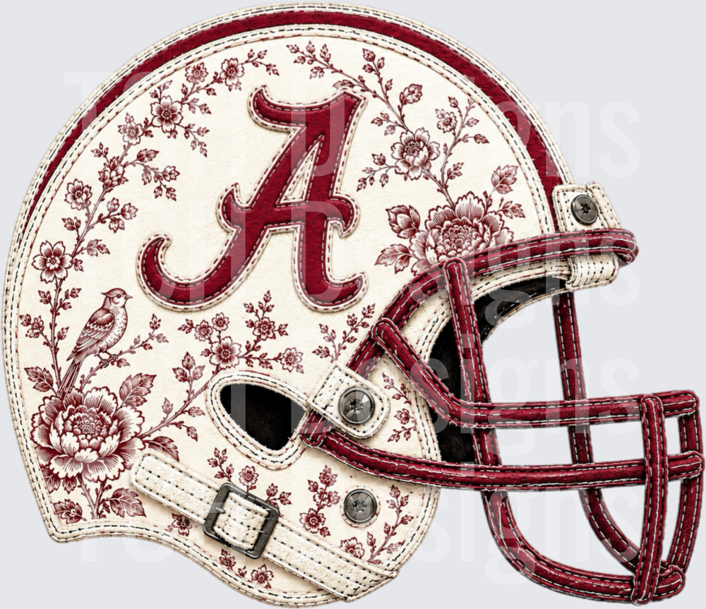 Alabama Floral Helmet