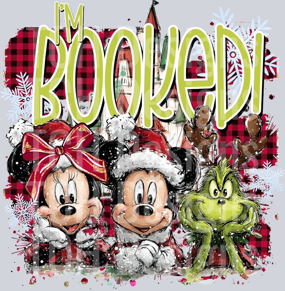 Booked grinch Mickey