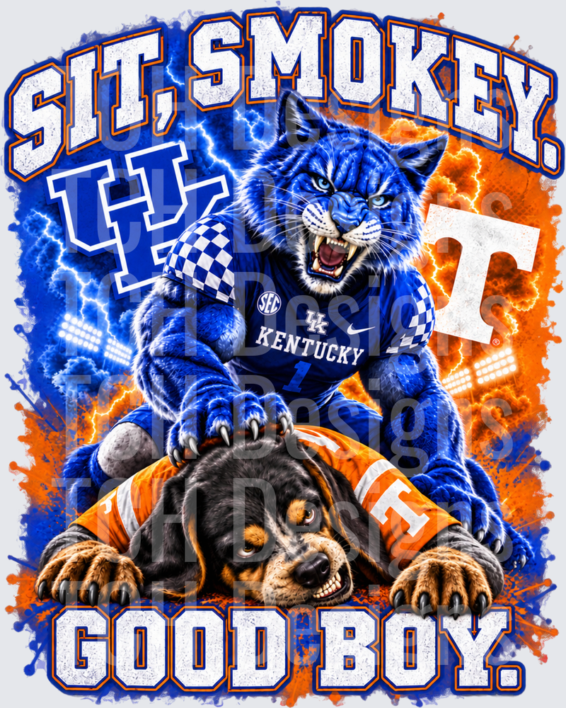 Sit Smokey Good Boy Rivalry