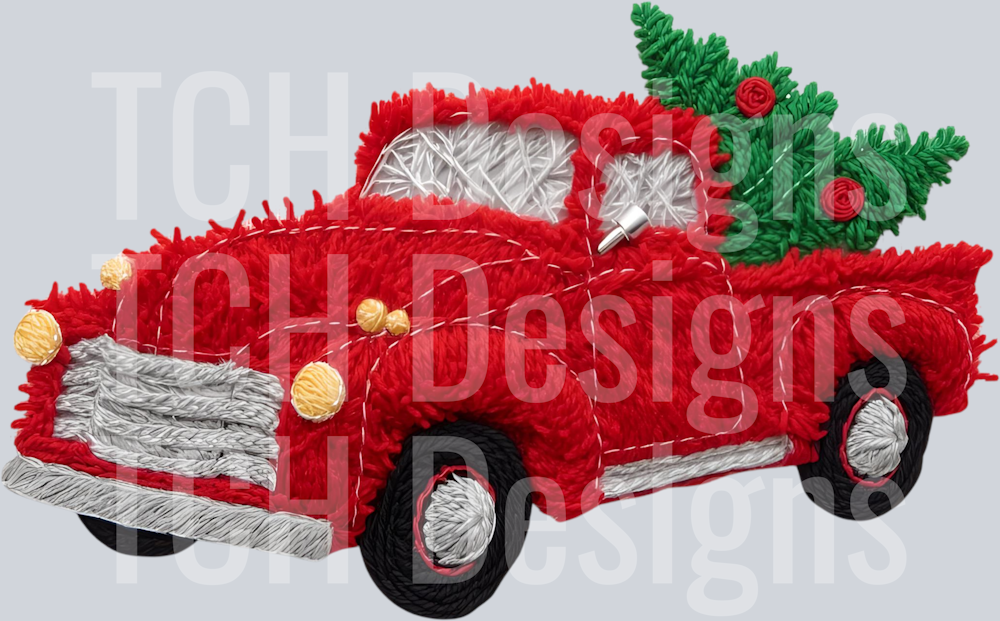 CHRISTMAS TRUCK YARN