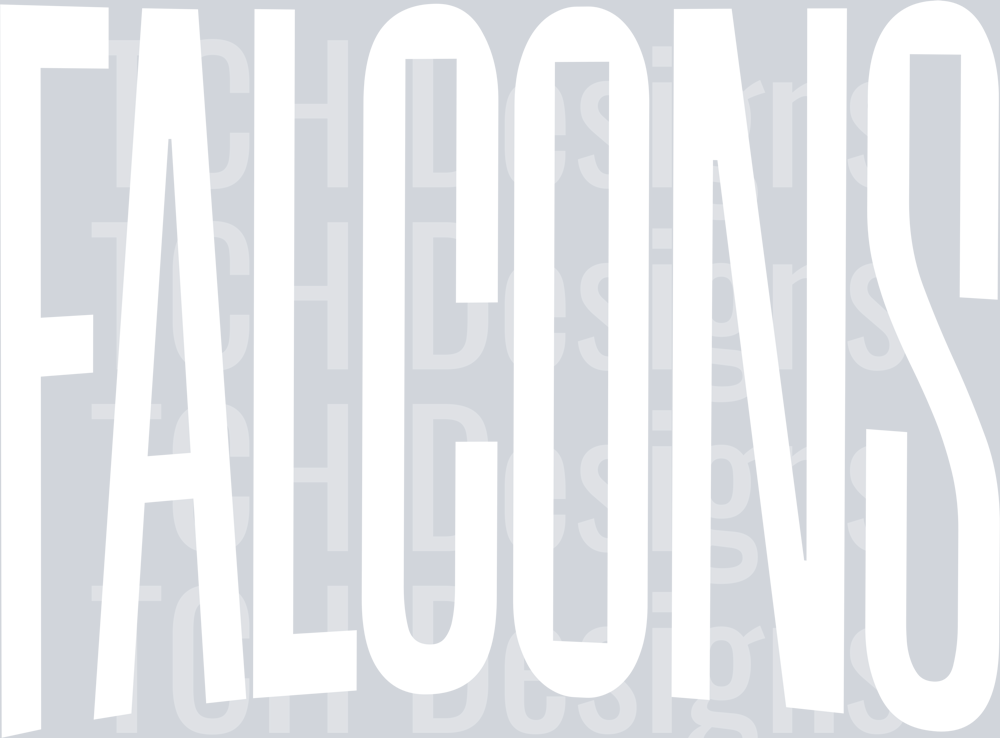 FALCONS OVERSIZED WHITE