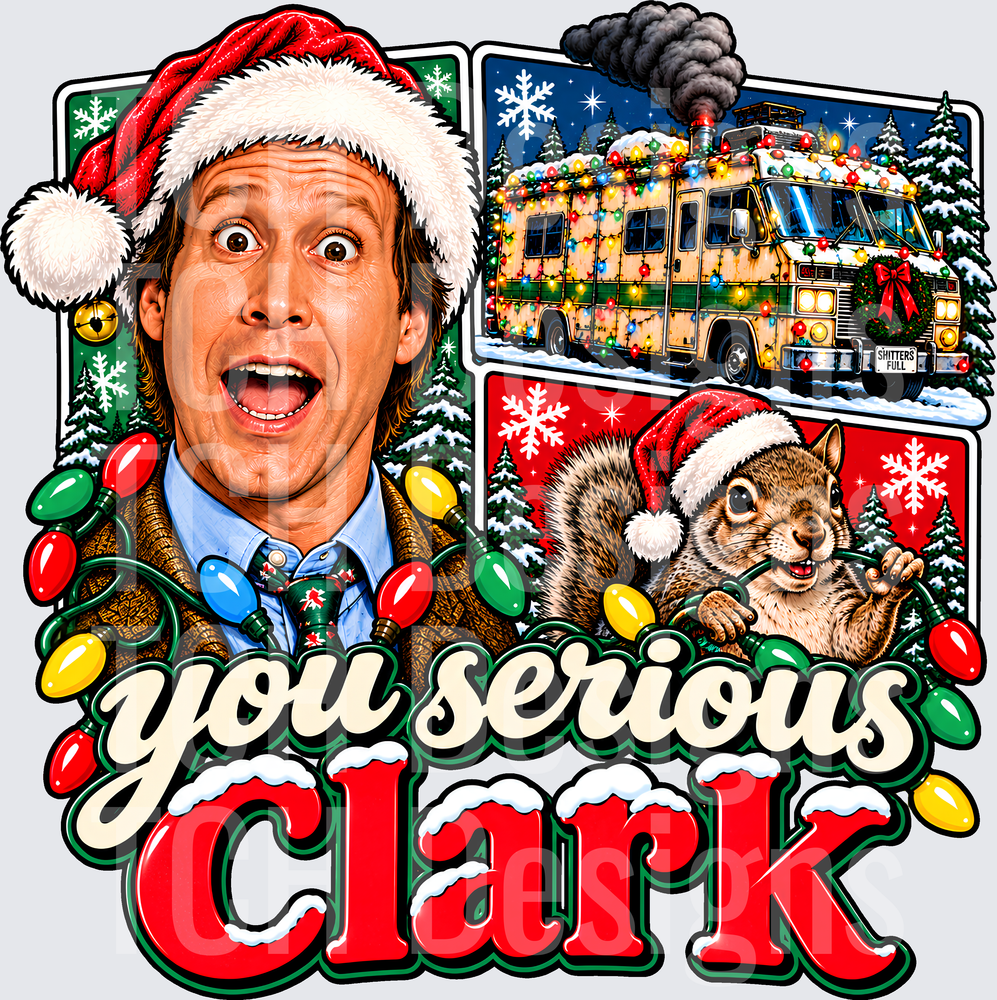 YOU SERIOUS CLARK COLLAGE