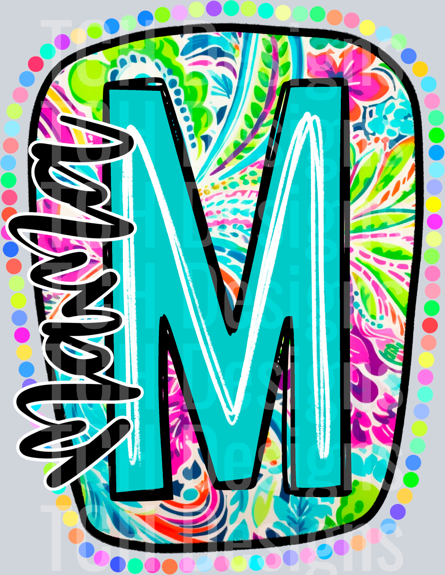 SCRIBBLE LETTER BRIGHT