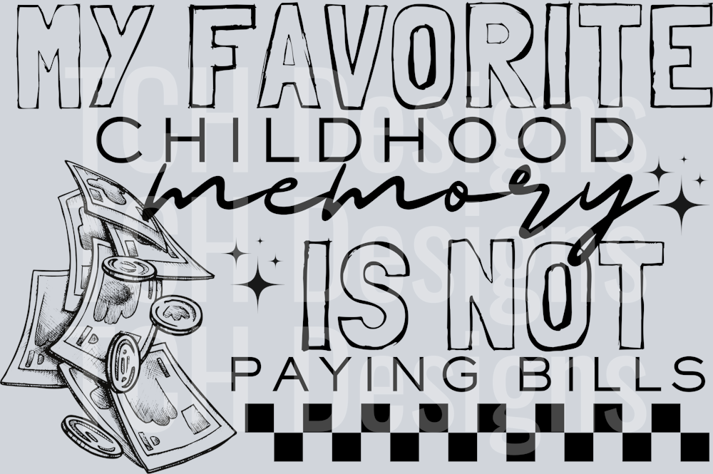 MY FAVORITE CHILDHOOD MEMORY