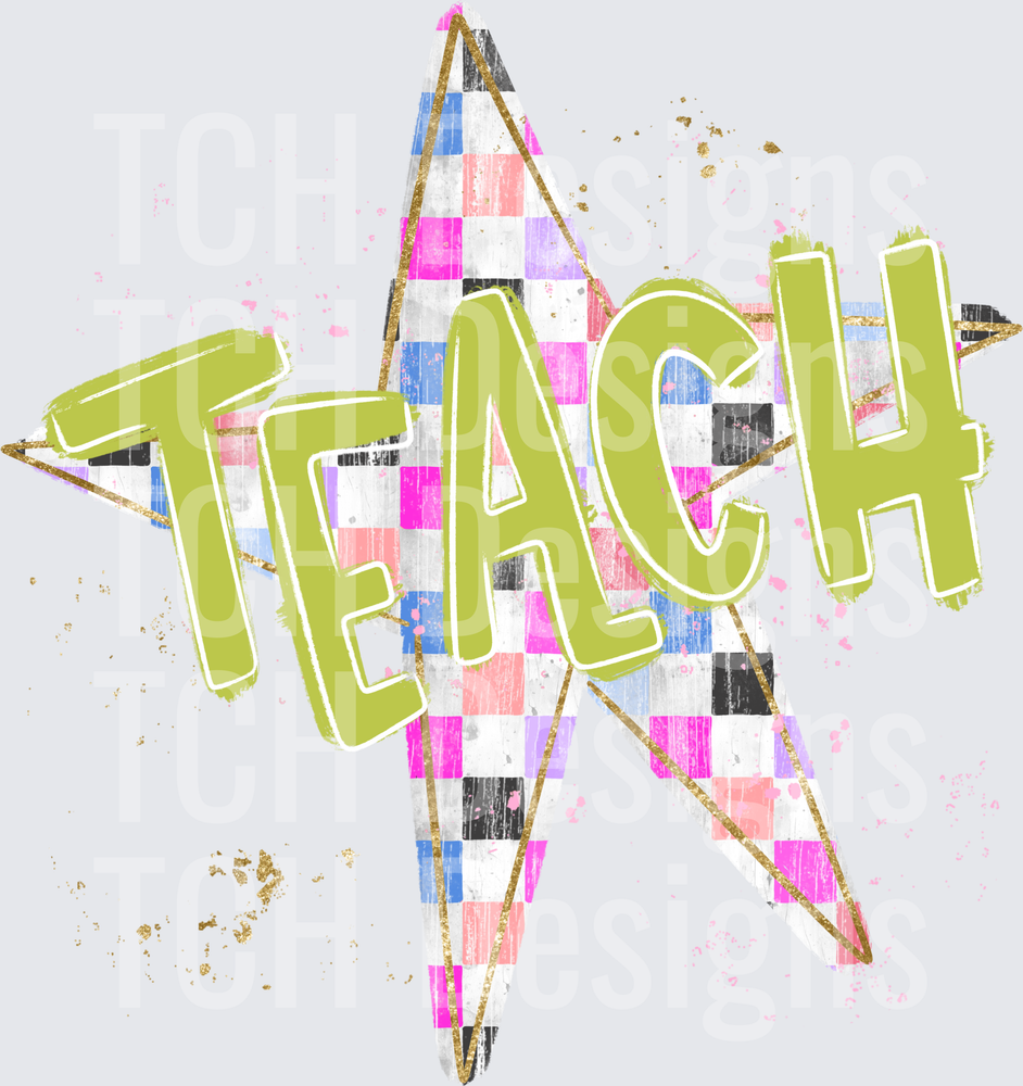 Checkered Star Teach