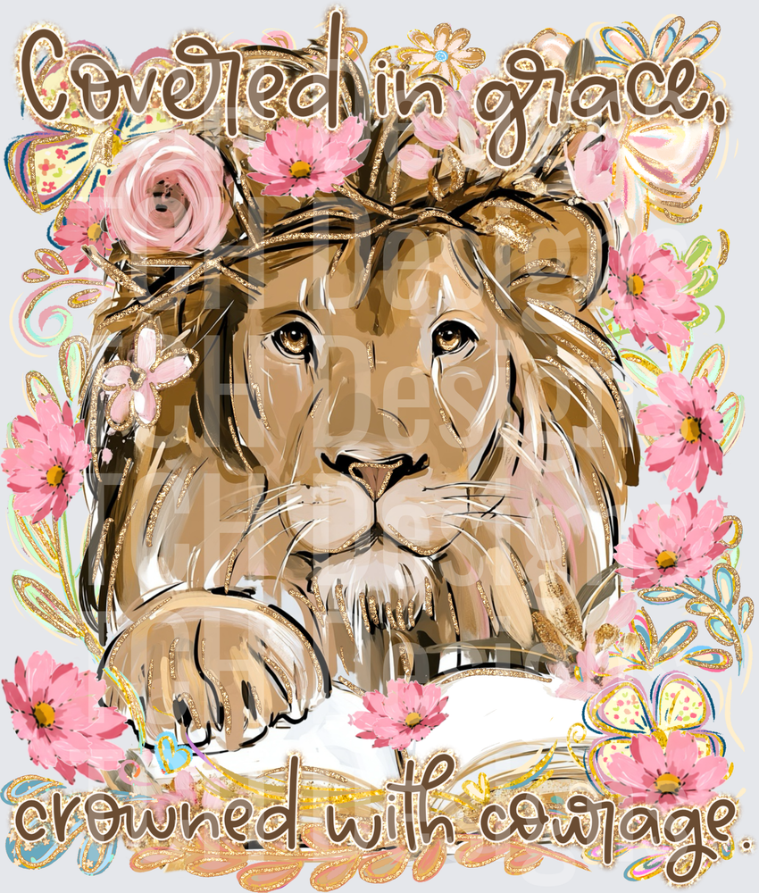 Lion floral